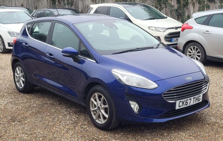 2017 Ford Fiesta 1.1 Ti-VCT Zetec Euro 6 (s/s) 5dr HATCHBACK Petrol Manual