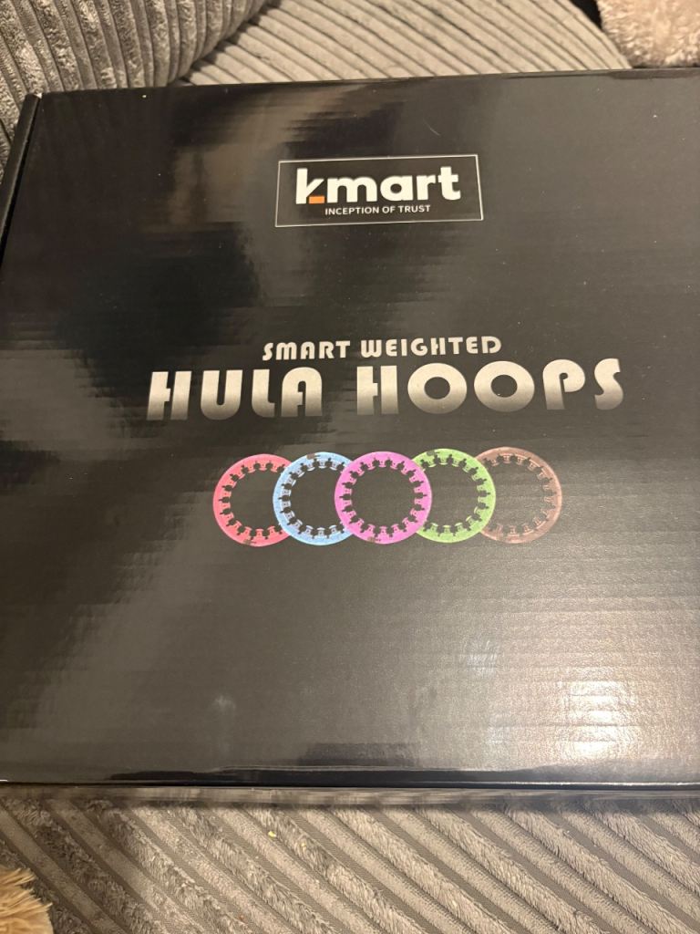 Kmart Smart Weighted Hula Hoop – Green, New Condition