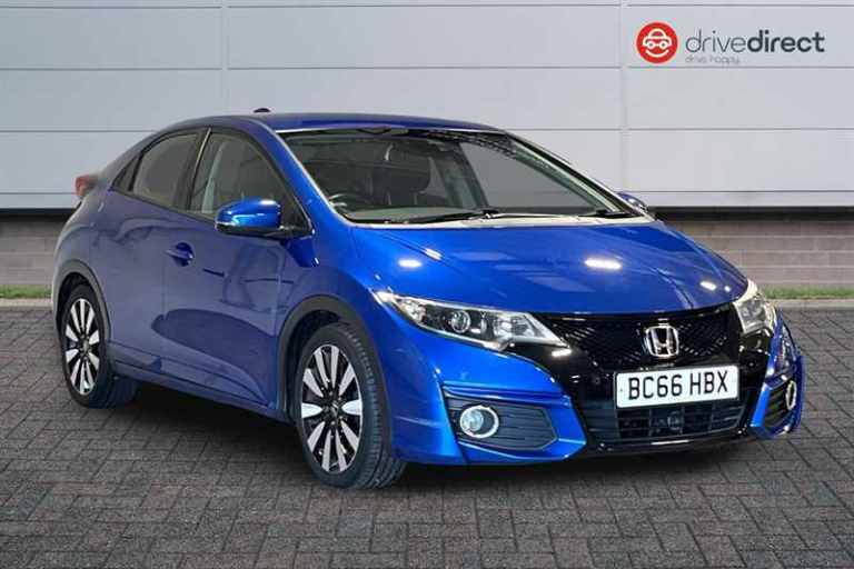 2016 Honda Civic 1.4 i-VTEC SE Plus 5dr [Nav] HATCHBACK PETROL Manual