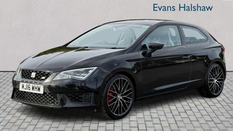 2016 SEAT Leon 2.0 TSI Cupra Black 290 3dr Coupe Petrol Manual