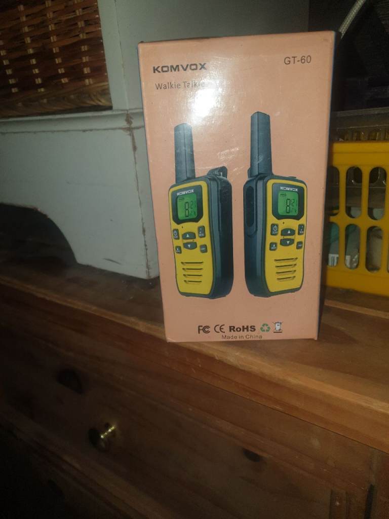 KOMVOX GT-60 Walkie Talkies – Brand New in Box