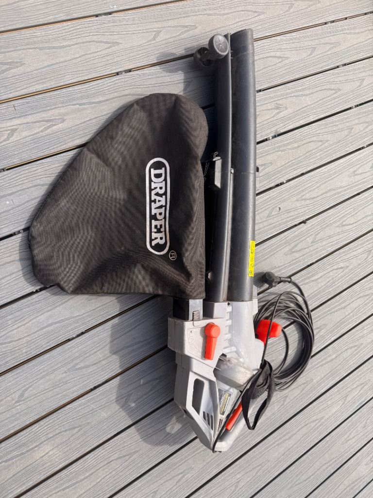 Terratek garden leaf blower and vacuum