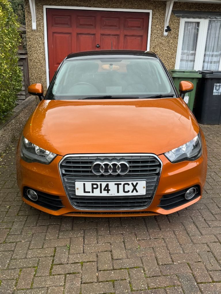 A1 Audi orange sport low mileage