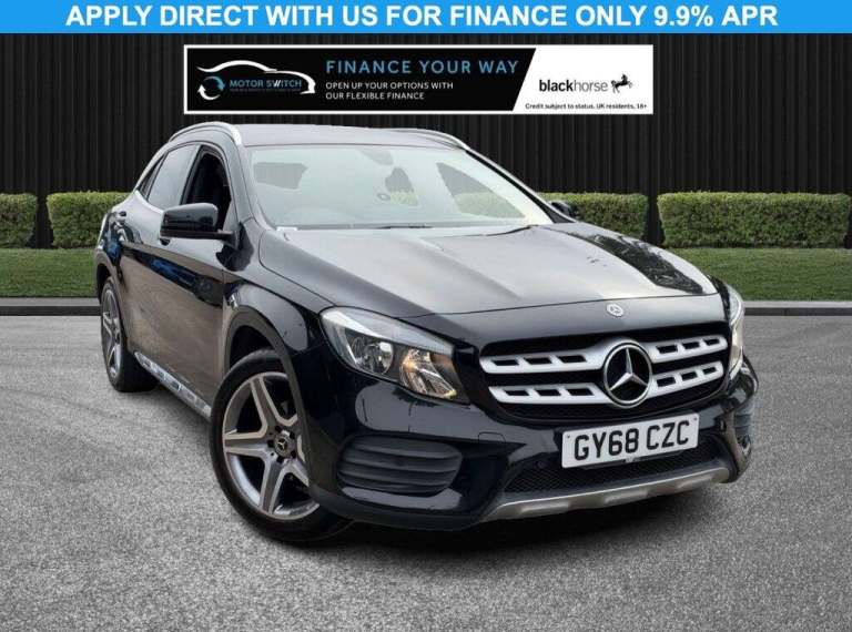 2018 68 MERCEDES-BENZ GLA 1.6 GLA200 AMG LINE SUV 5DR PETROL 7G-DCT EURO 6 (S/S)