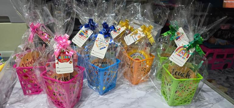 Teacher Gift Baskets – Brand New, Assorted Designs
