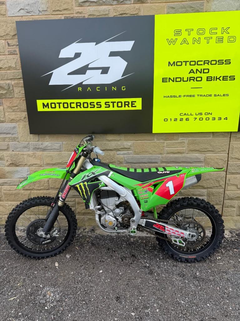 KAWASAKI  KXF 450 2021 MODEL.    25 RACING STORE