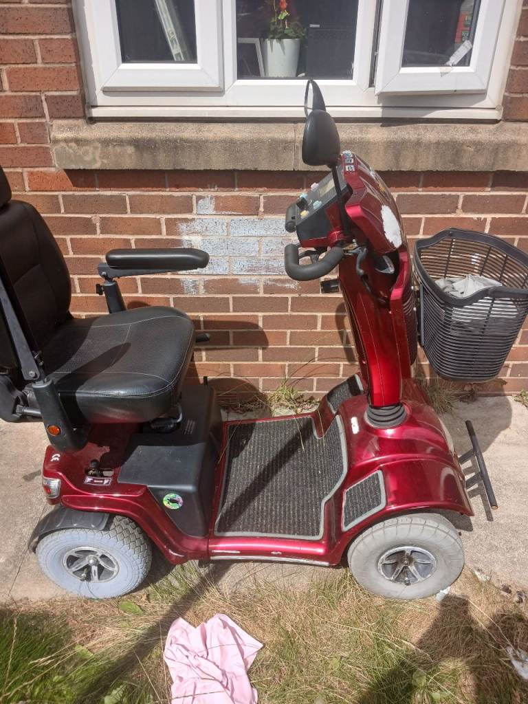 Red Mobility Scooter - Good Working Order