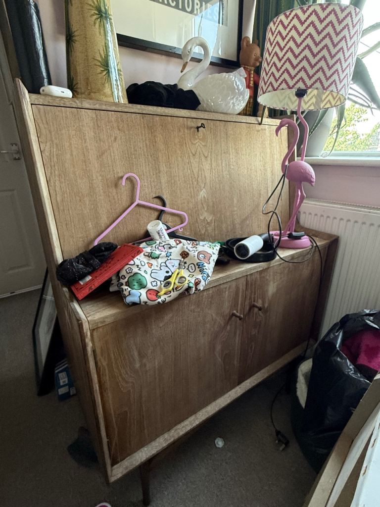Ercol writing desk great storage cub board  good   Condition