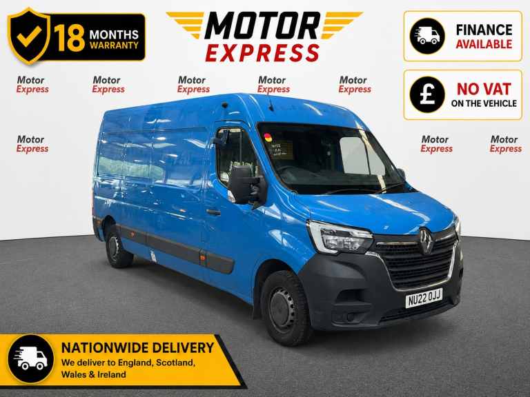 2022 Renault Master LM35 ENERGY dCi 150 Business Medium Roof Van PANEL VAN Diesel Manual