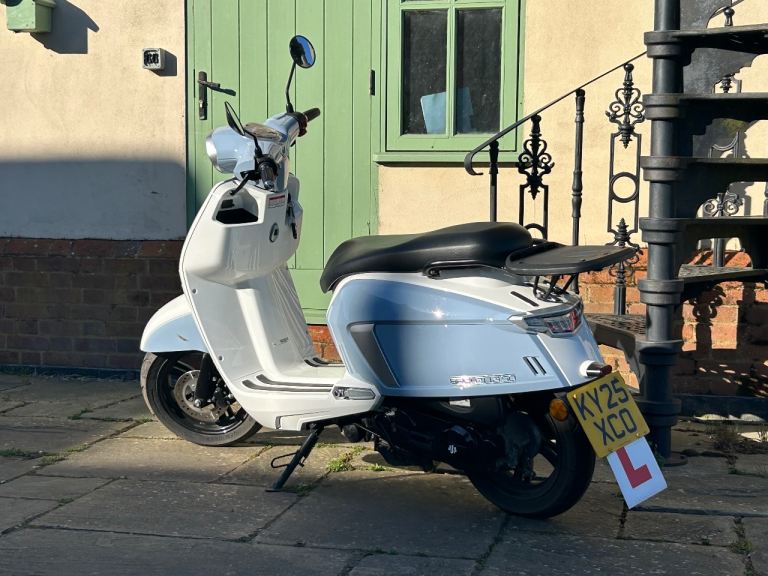 AJS BARLETTA, 2025, 50cc Moped Scooter (not Honda Yamaha Suzuki Vespa Aprillia)