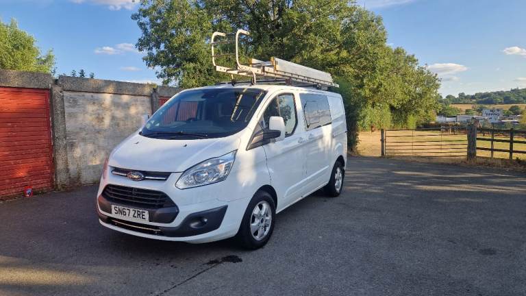 Ford, TRANSIT CUSTOM,CREW Van, 2017, Manual, 1996 (cc)