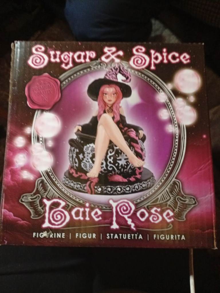 Brand New in box Nemesis Now Baie Rose Figurine