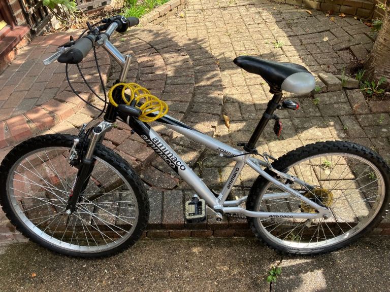 Ammaco Mountain Bike – Silver, Good Condition