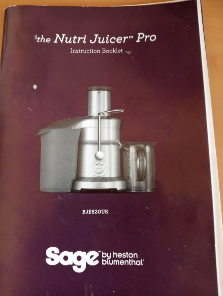Sage Nutri Juicer Pro - BARGAIN -
