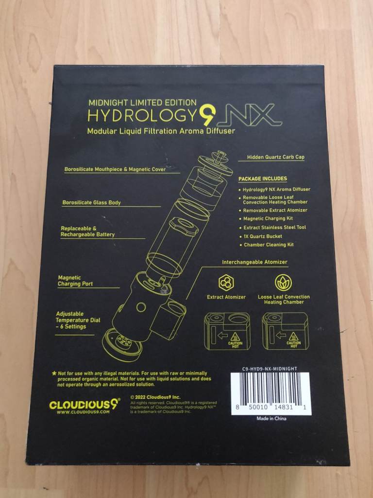 Cloudious9 Dry Herb Vaporizer 