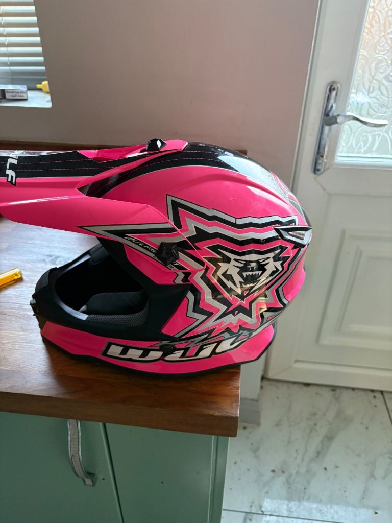 Kids motorbike helmet girls 