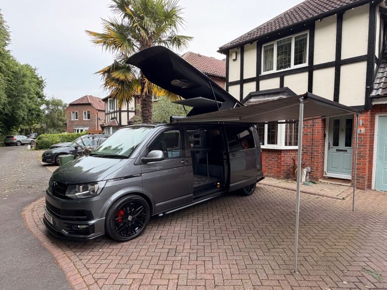 Stunning 2016 VW Transporter Highline T6 LWB Camper Van - 4 Berth, A/C, Heater