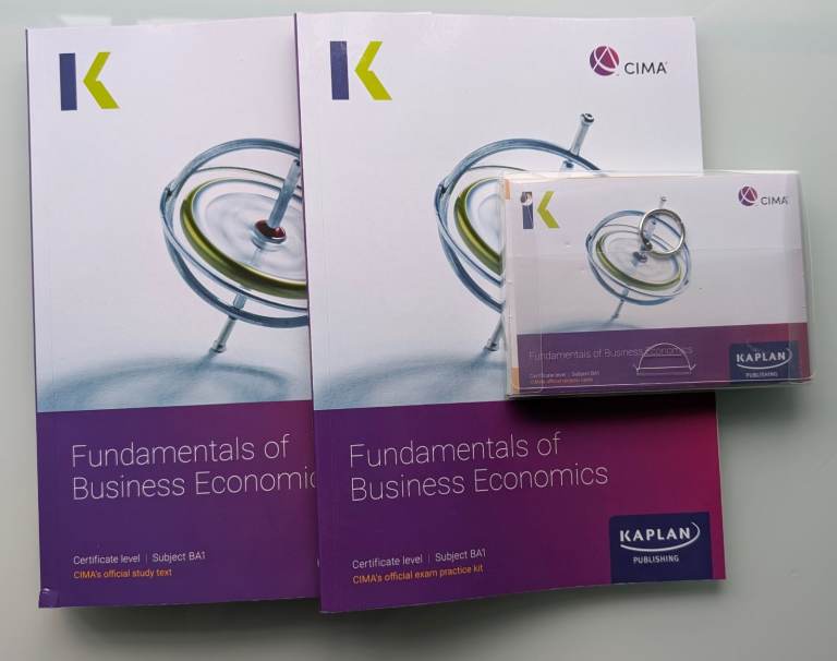 CIMA BA1 Kaplan 2025 newest edition - full set