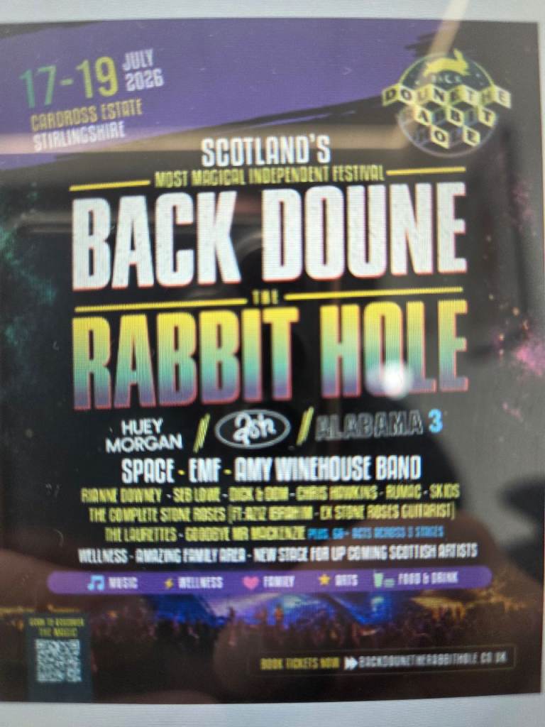 Back Doune the Rabbit Hole Ticket