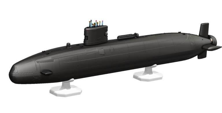 rc  submarine kit   Trafalgar / Swiftsure-Class British Submarine 
