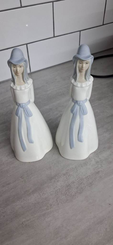 Vintage Valencia Spanish figure ornaments 