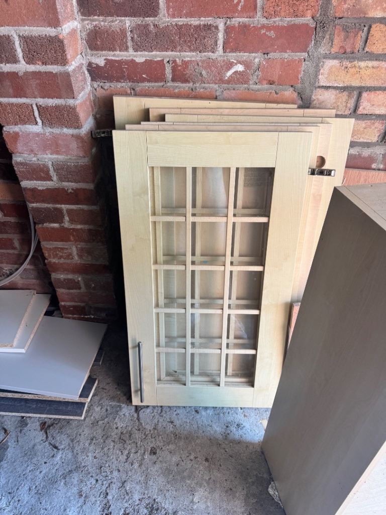 Pine kitchen cabinet 