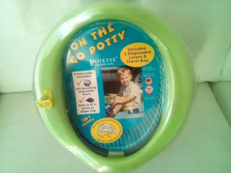 Baby potties and changing mats, mostly brand new