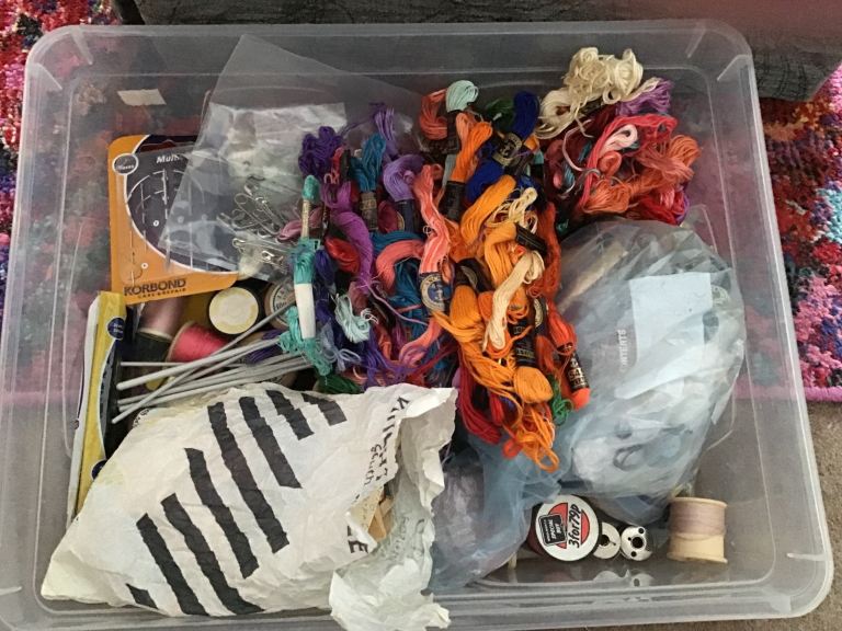 Sewing mixture