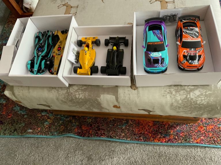 Remote Control Racing Cars - As Good As New