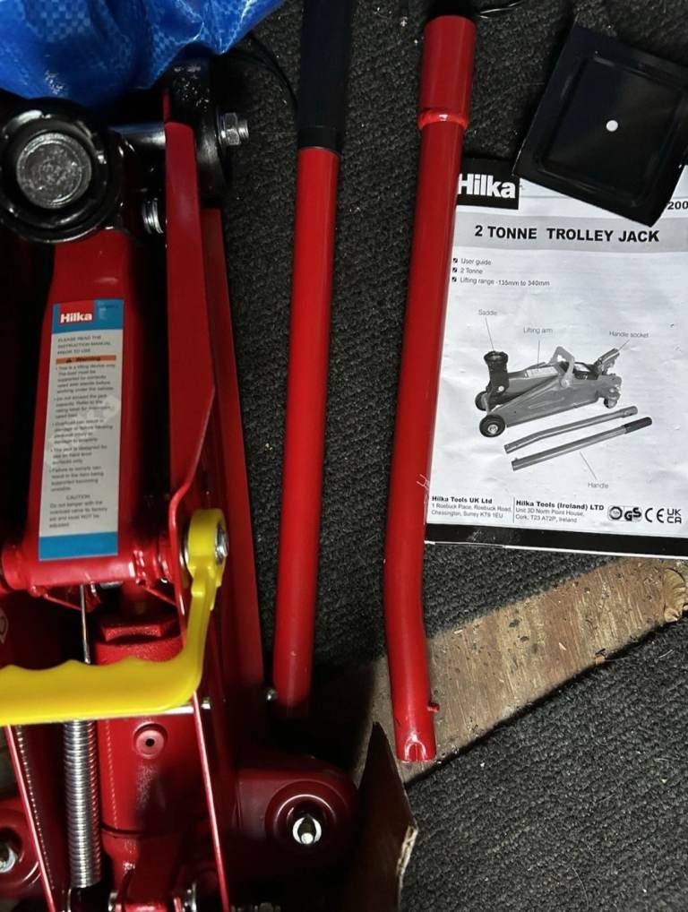 Hilka 2 Ton Trolley Floor Jack - New in Box