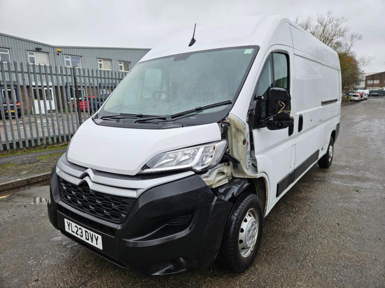 2023 CITROEN RELAY 2.2 BlueHDi H2 Van 140ps Enterprise Edition Damaged Salvage