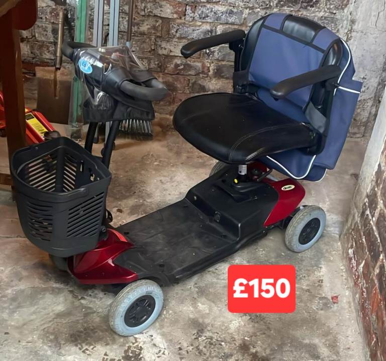 Mobility scooter and rollator