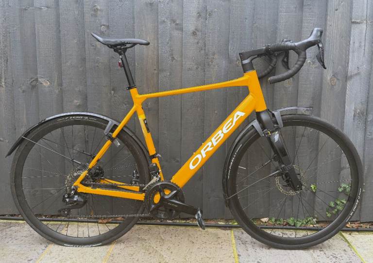 Orbea Gain D30i Electric Road Bike 2023 – XL – Mango/Black – Excellent Condition