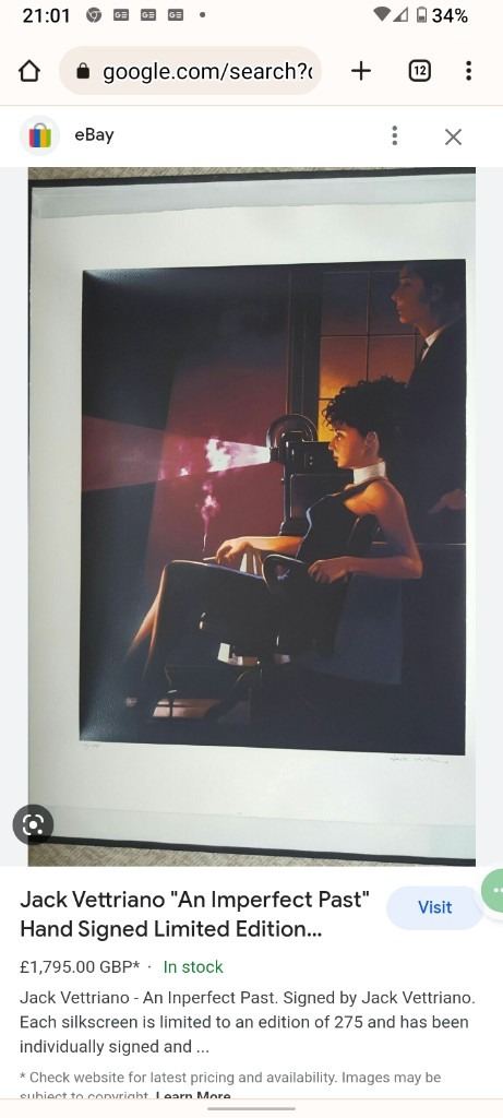 Jack Vettriano limited edition (3) "signed" prints 