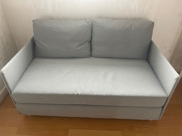 Ikea FRIDHULT Sofa-bed, Knisa light grey. Only used once
