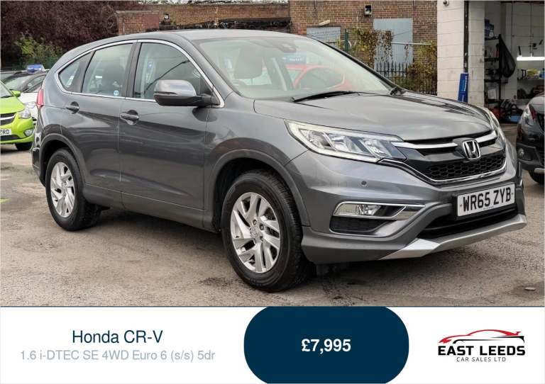 2015 Honda CR-V 1.6 i-DTEC SE 4WD Euro 6 (s/s) 5dr SUV Diesel Manual