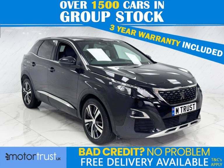 2018 Peugeot 3008 1.6 BlueHDi 120 GT Line 5dr EAT6 HATCHBACK DIESEL Automatic