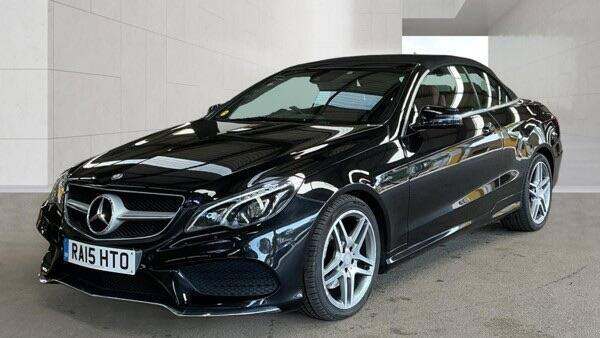 2015 Mercedes-Benz E Class E350 BlueTEC AMG Line Premium 2dr 9G-Tronic CONVERTIBLE DIESEL Automatic