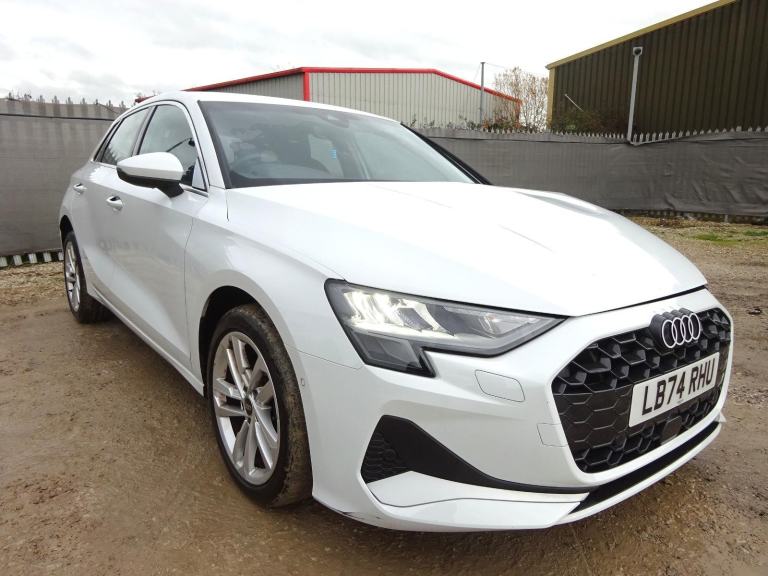 2024 74 REG AUDI A3 SPORT 30 TFSI AUTO DAMAGED REPAIRABLE SALVAGE