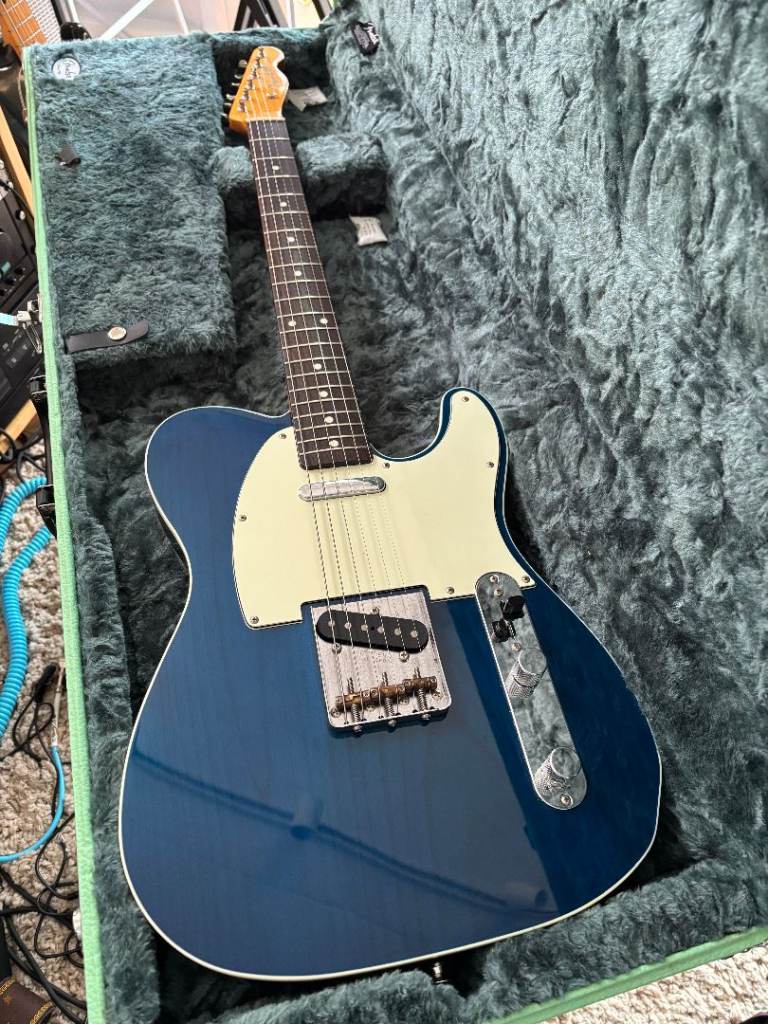 Fender TL62B-TX Made In Japan '62 Telecaster Custom Trans Blue 2008