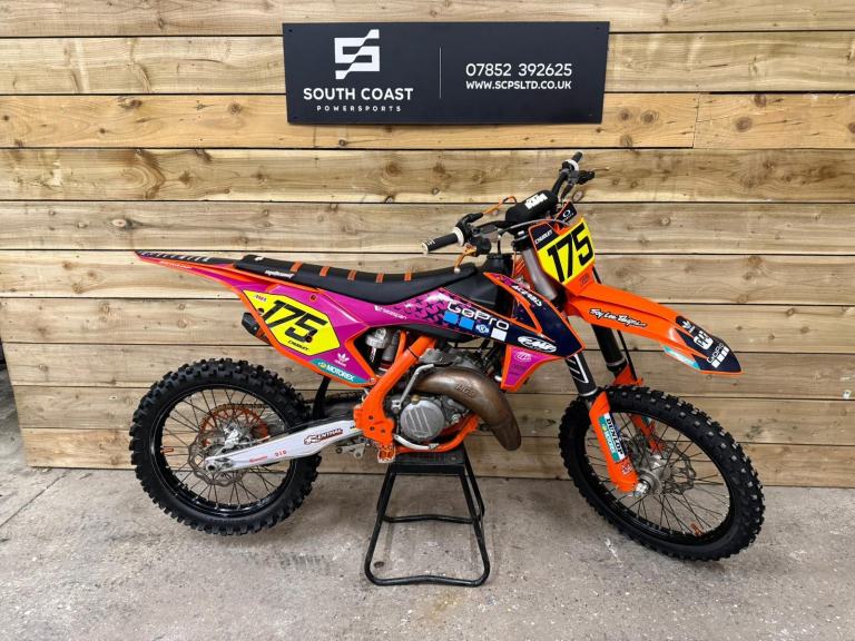 KTM SX 125 2018 MOTOCROSS BIKE TIDY BIKE 