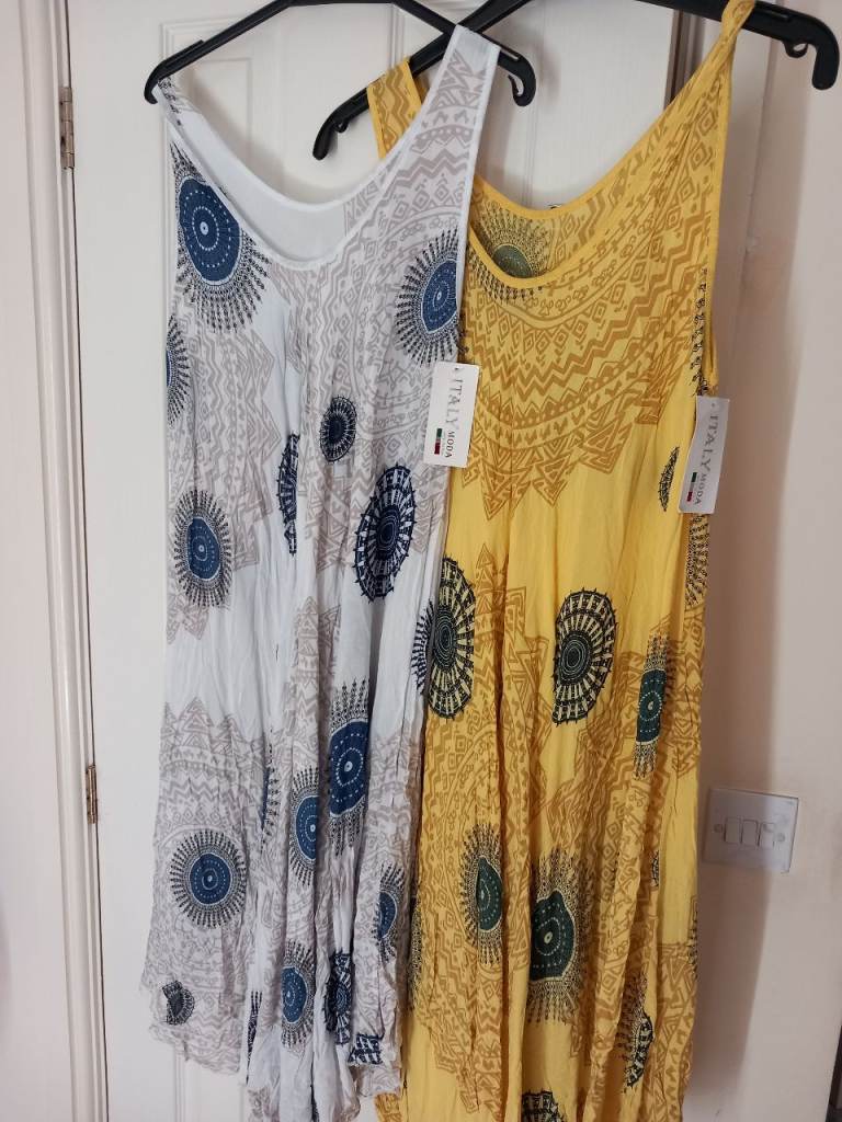 New Ladies Summer Dresses - Multicoloured, One Size