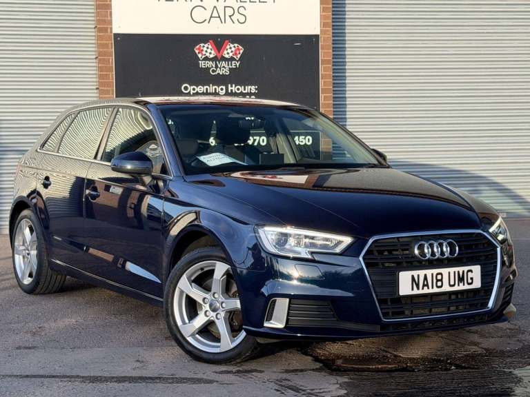 2018 Audi A3 1.5 TFSI CoD Sport Sportback 5dr Petrol S Tronic Euro 6 (s/s) (150 ps) HATCHBACK Pet...