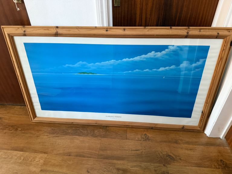 Alberto Perini Atollo 1 Print – Framed, Good Condition