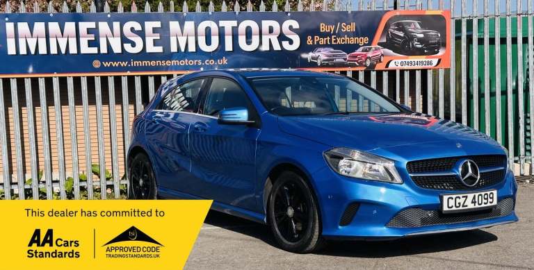 2016 Mercedes-Benz A-Class 1.5 A180d SE (Executive) Euro 6 (s/s) 5dr HATCHBACK Diesel Manual