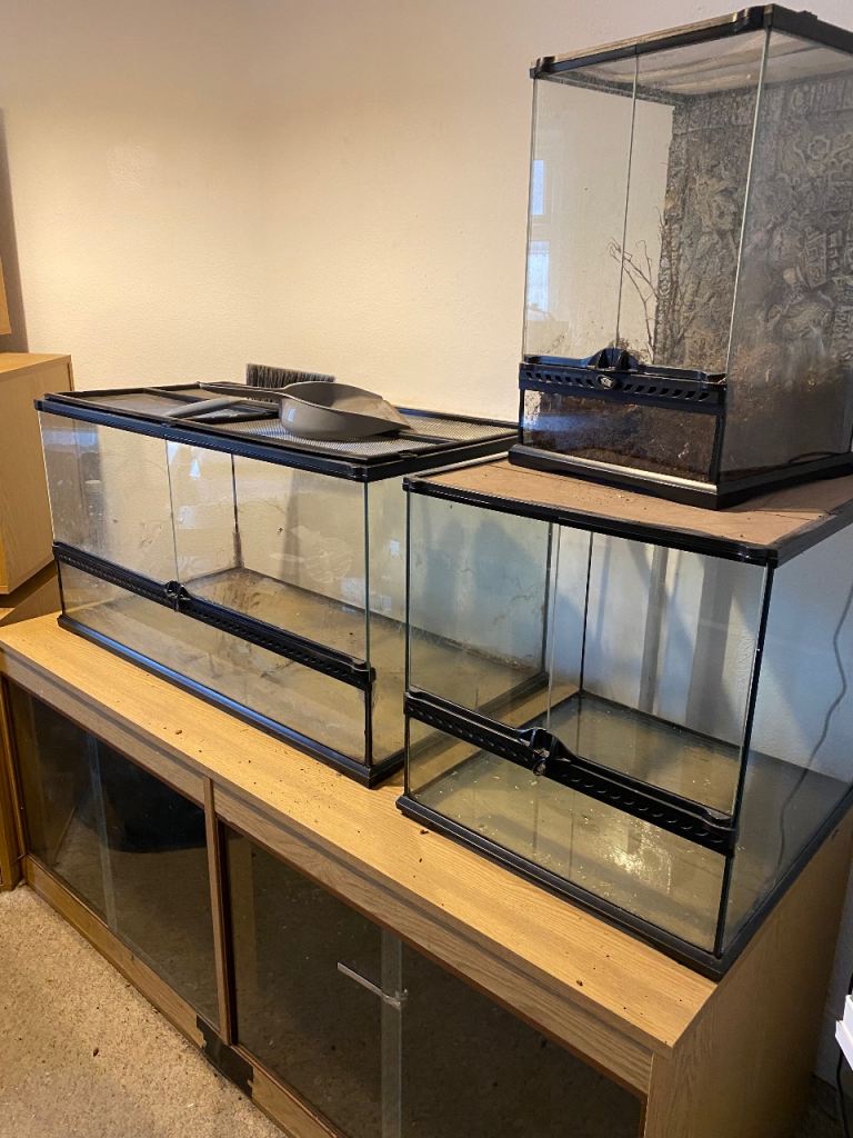 Fish tanks and vivariums 