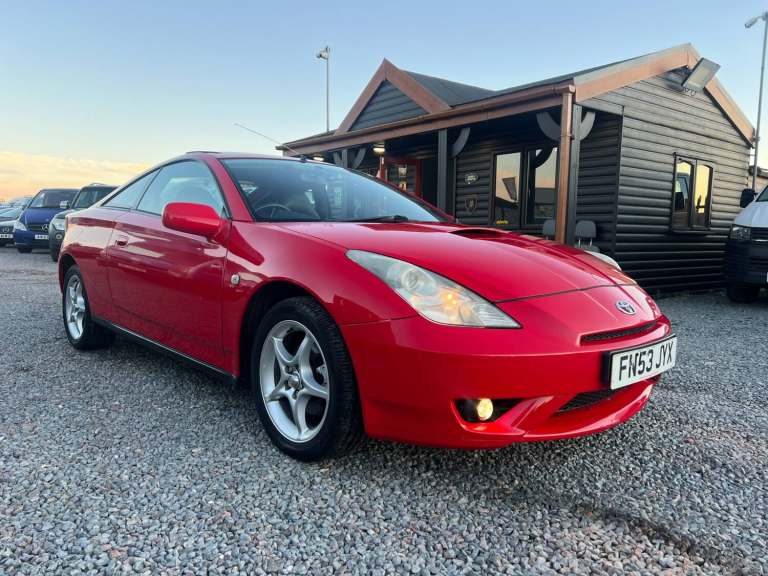 2003 Toyota Celica 1.8 VVTi 3dr LEATHER 1 OWNER FROM NEW 96k HATCHBACK Petrol Manual
