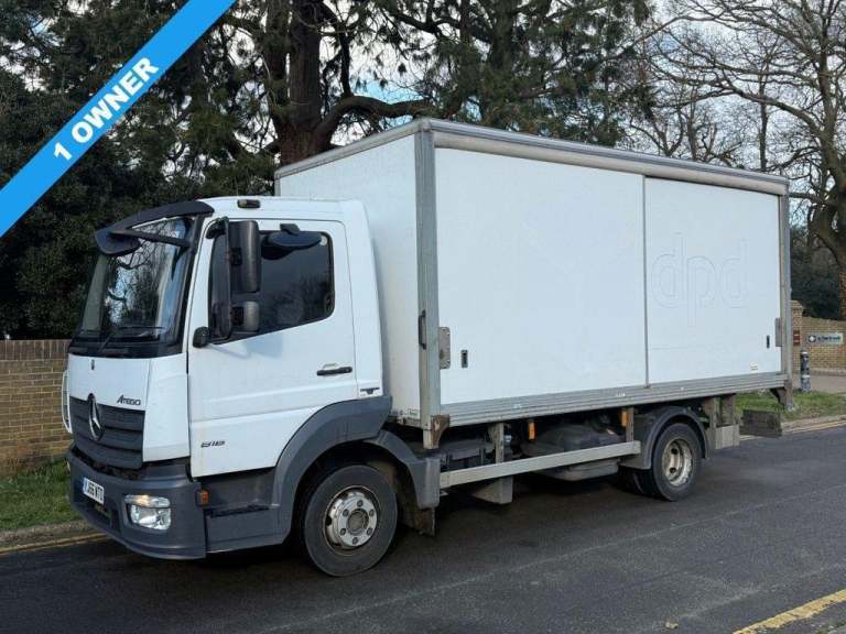2016 66 MERCEDES-BENZ ATEGO 5.1 MANUAL 18FT LWB 7.5T BOX VAN (EURO 6) DIESEL