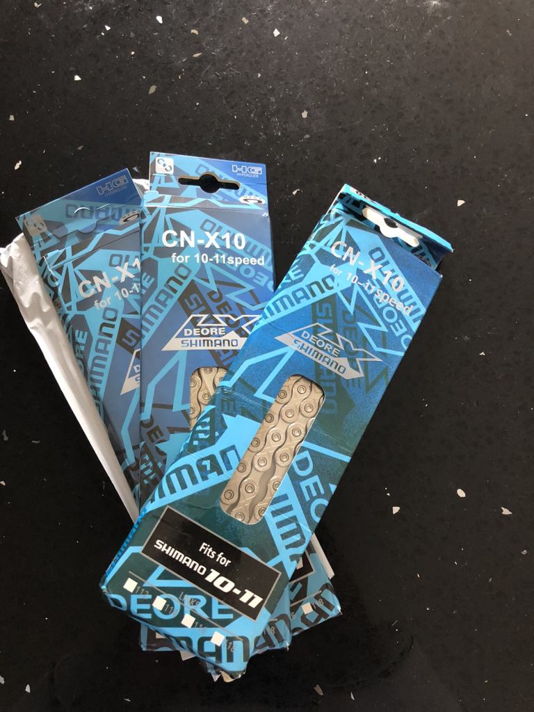 image for Brand new 10 or 11 speed bike chain