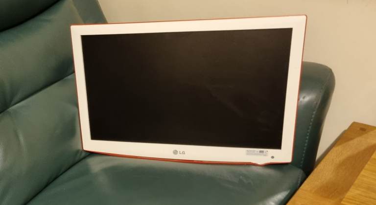 LG 21 inch screen wall TV (not a smart TV)
